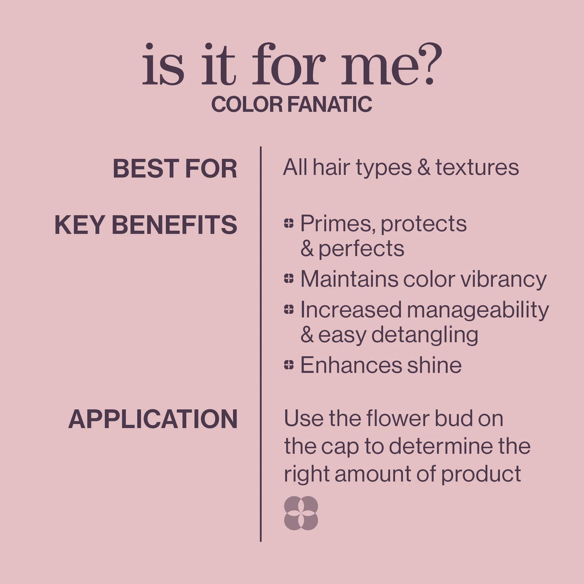 Color Fanatic Multi-Tasking Leave-In Spray: 21-Benefit Heat Protectant and Detangler