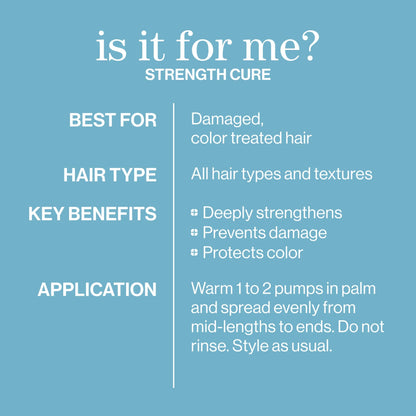 Strength Cure Dream Healer Serum: Damage Repair & Heat Protection