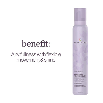 Style + Protect Weightless Volume Mousse