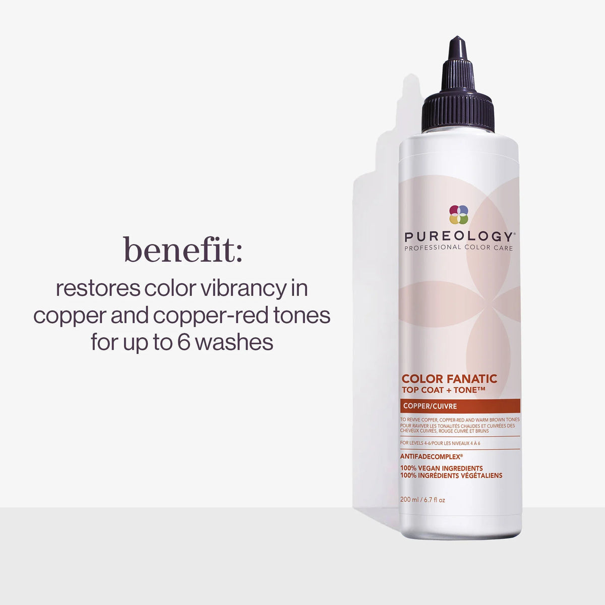 Color Fanatic Top Coat + Tone Copper
