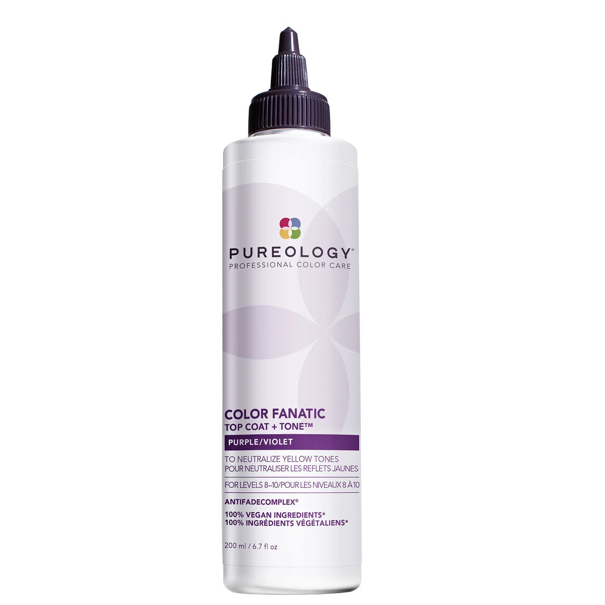 Color Fanatic Top Coat + Tone Purple
